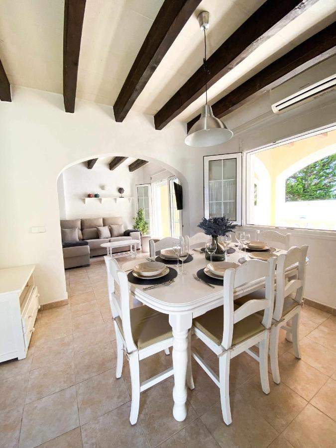 Chalet Villafranca Menorca Con Piscina Privada Cala en Bosch Ngoại thất bức ảnh